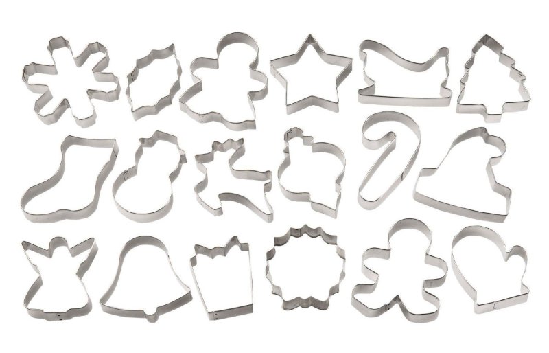 Формочки для печенья новогодние