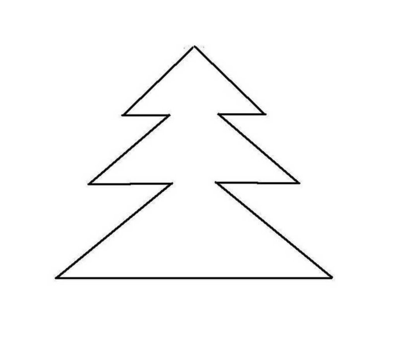 Елка треугольная