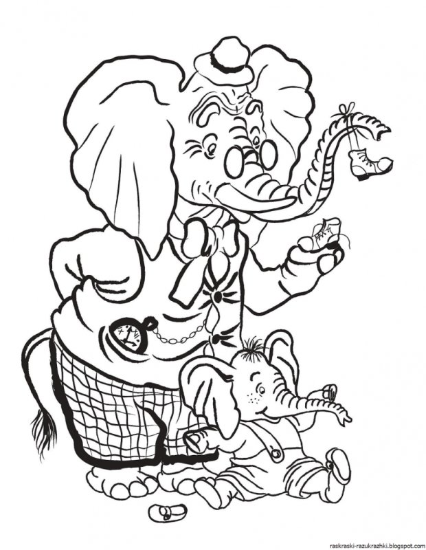 Герои сказок Корнея Чуковского