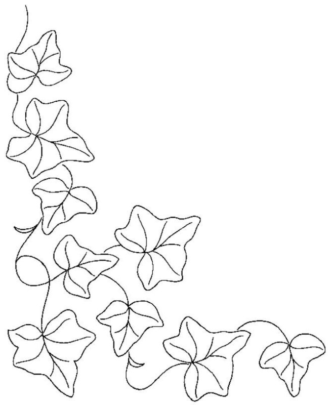 Трафареты цветов для рисования