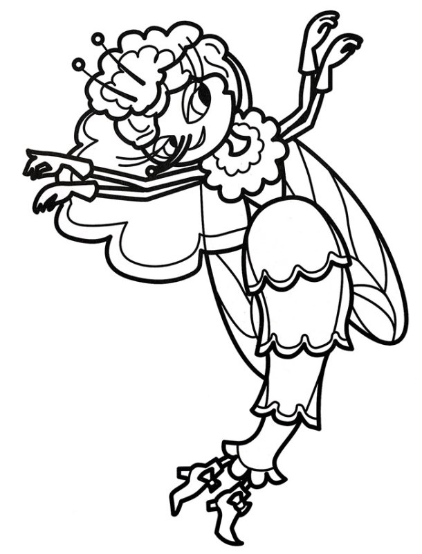 Чуковский Муха Цокотуха раскраска