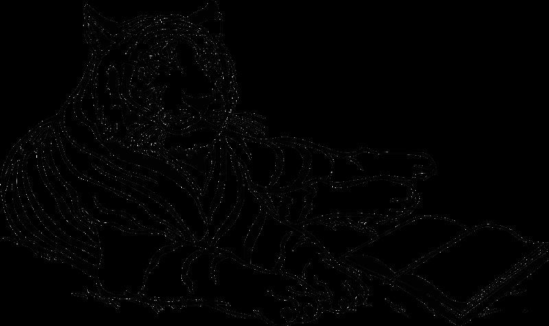 Тигр картинка раскраска