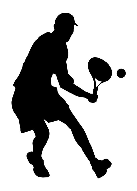 Силуэт спортсмена