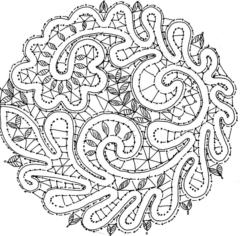 Елецкие кружева коклюшки