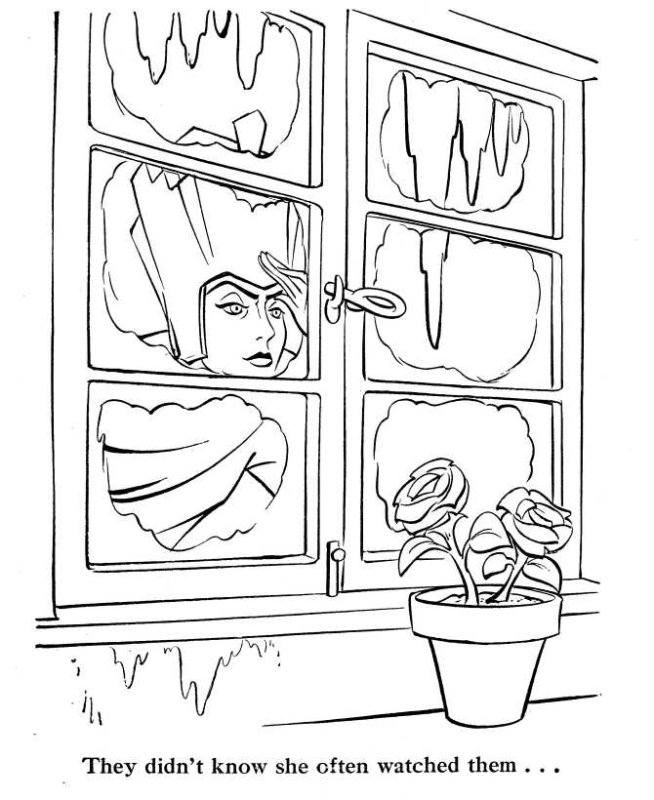 Окно раскраска