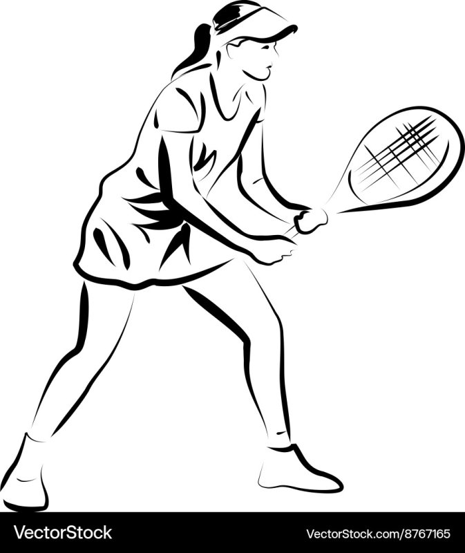 Нарисовать теннис