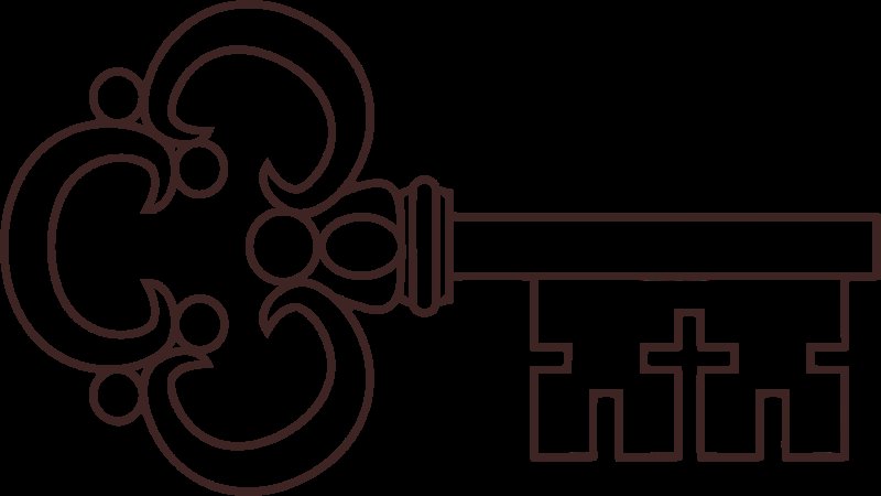 Ключ раскраска