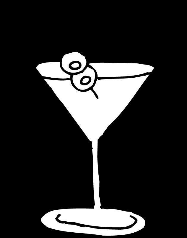 Коктейль рисунок