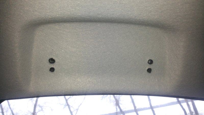 Трафарет под очечник Лада Веста