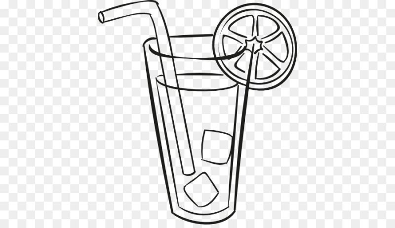 Холодные напитки вектор