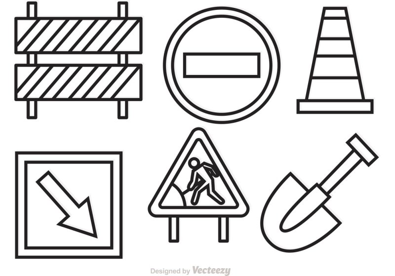 Знаки на стройке