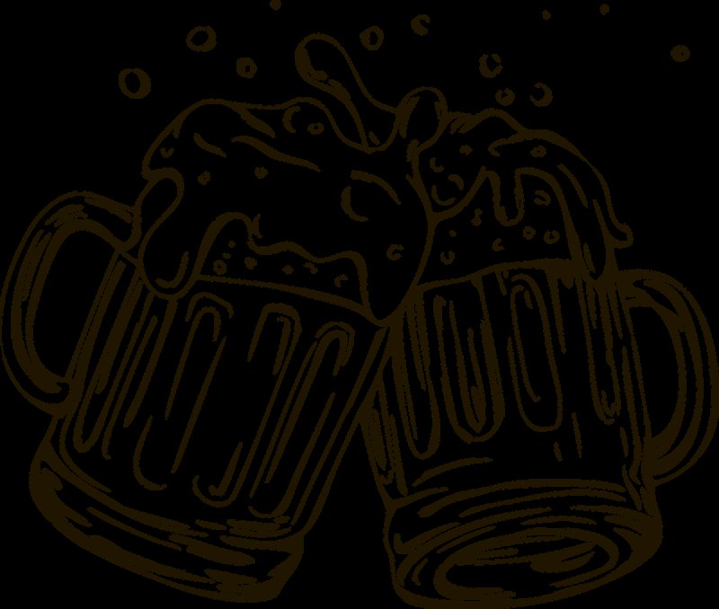 Кружка пива рисунок