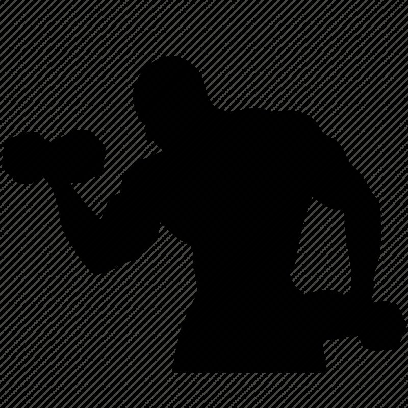 Силуэты бодибилдеров