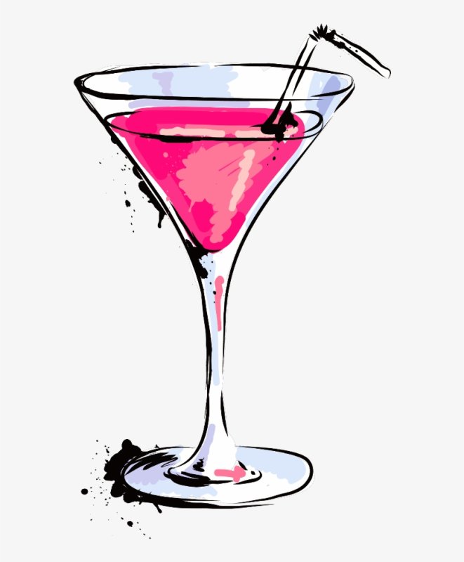 Фужеры для коктейлей