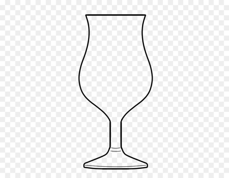 Бокал трафарет
