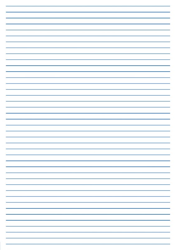 Линованный листок а4