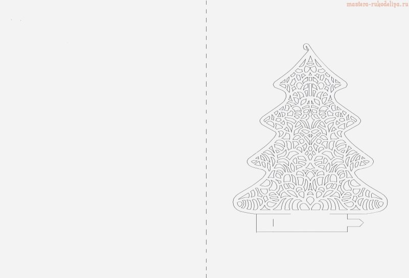 Вытынанки новогодние объемные