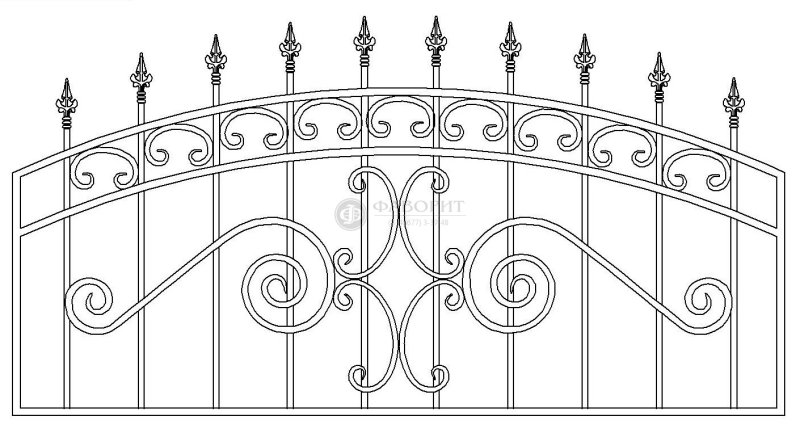 Ажурные ограды