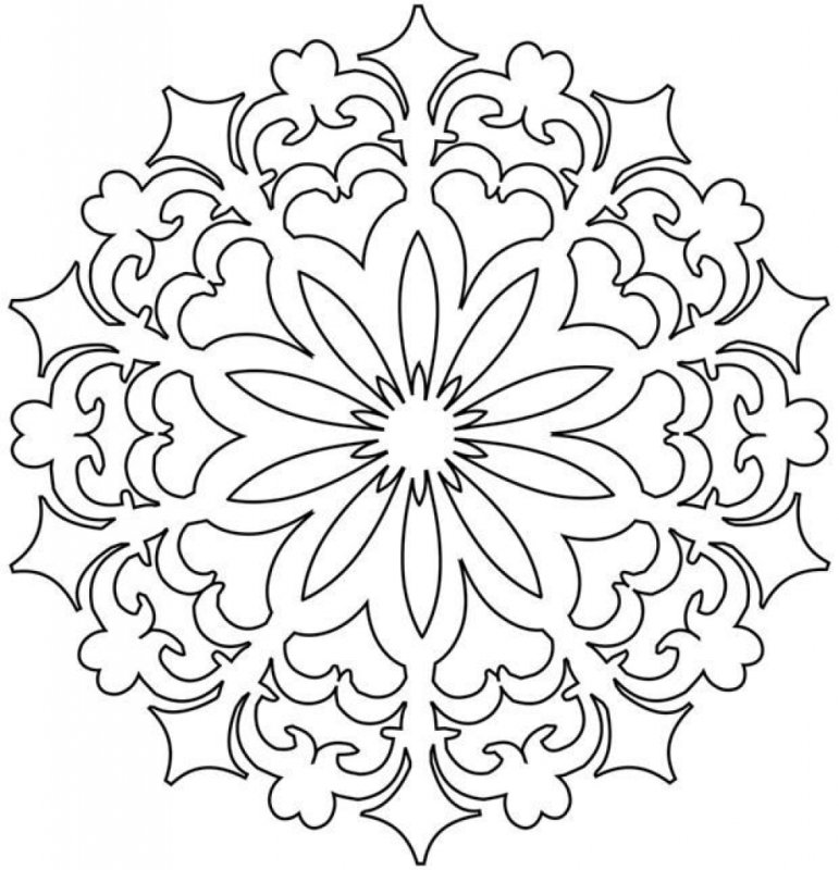 Вырезки узоры из бумаги