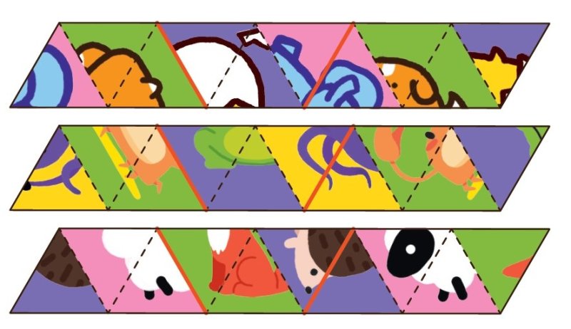 Флексагон схема