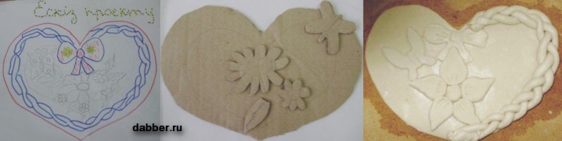 Трафареты для соленого теста