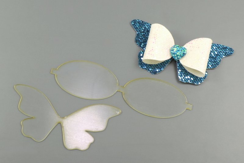 Бантик бабочка из фоамирана