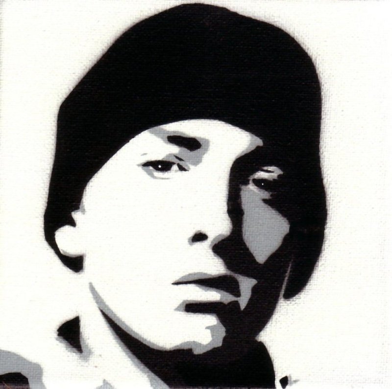 Силуэт Эминема