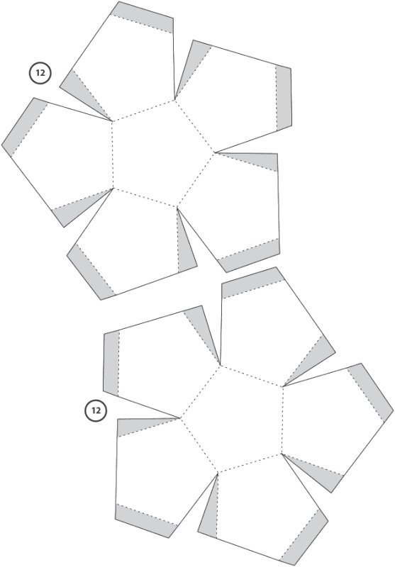 Объемный Снеговик из бумаги схема