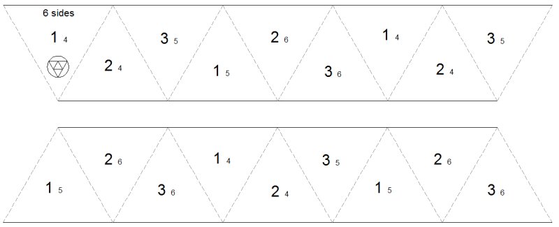 Флексагон печать