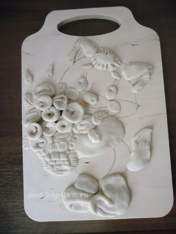 Картины из соленого теста