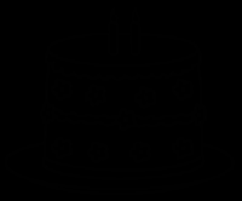 Раскраска торт