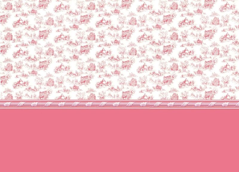 Принт обоев для кукольного домика