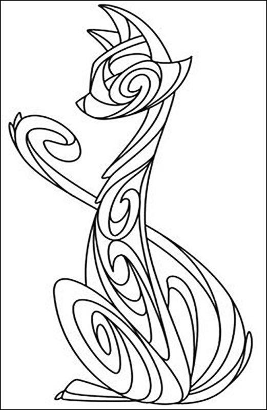 Трафарет для квиллинга