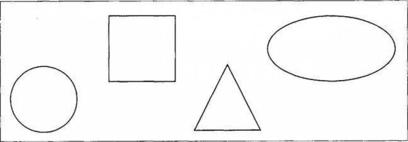 Геометрические фигуры контур