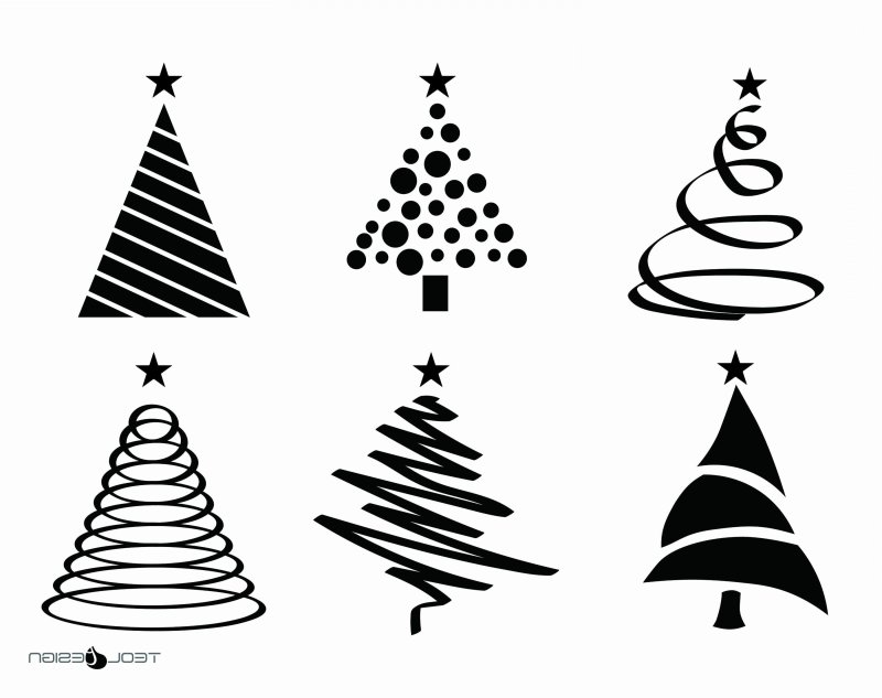 Стилизованная елка