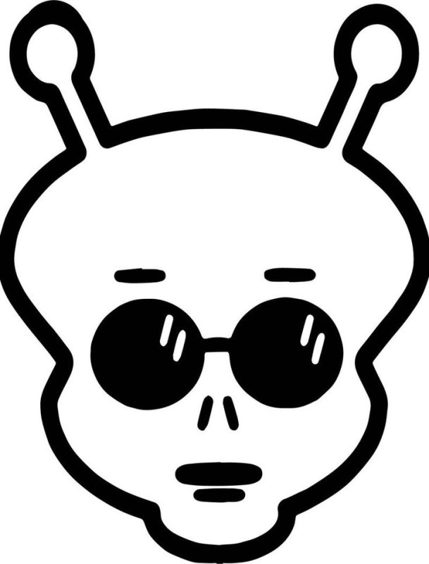 Инопланетянин рисунок