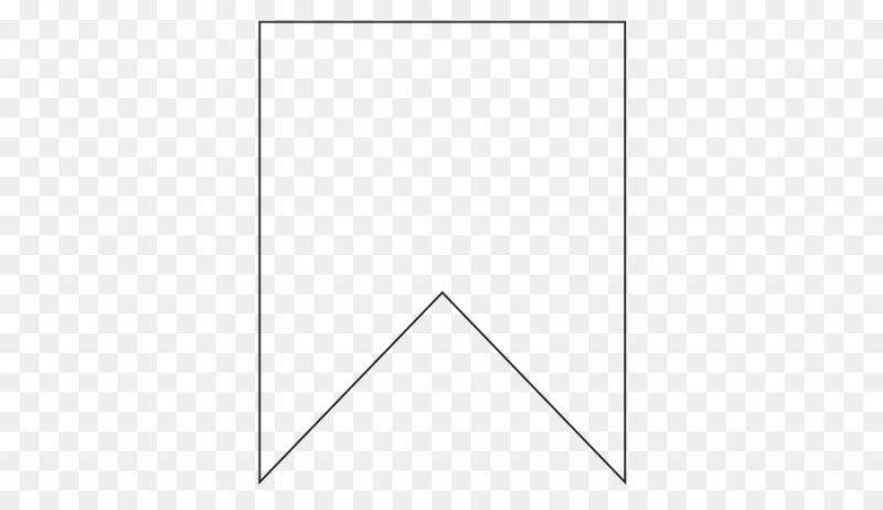 Флажок для гирлянды прозрачный