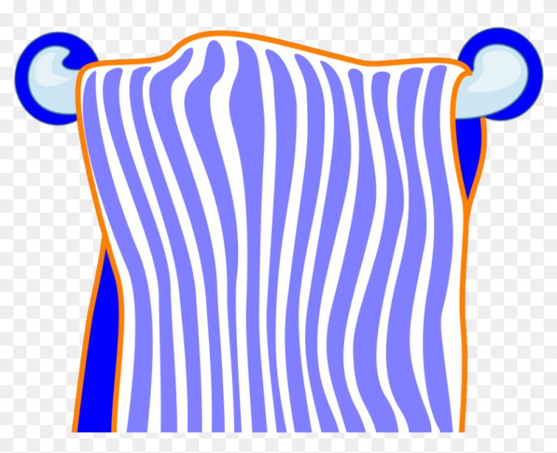 Полотенце для детей на прозрачном фоне