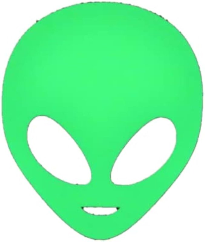 Маска пришельца для детей