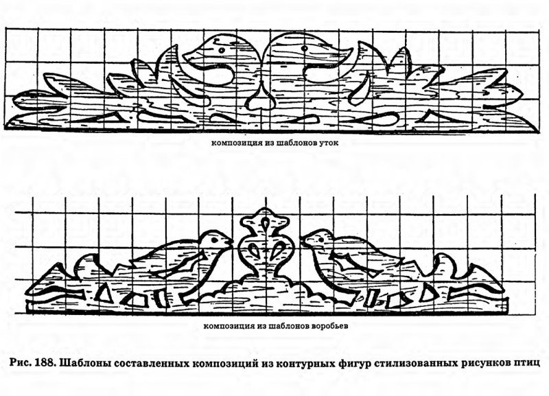 Прорезная резьба по дереву трафареты