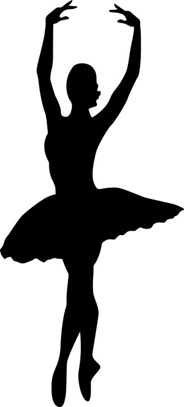 Силуэт балерины