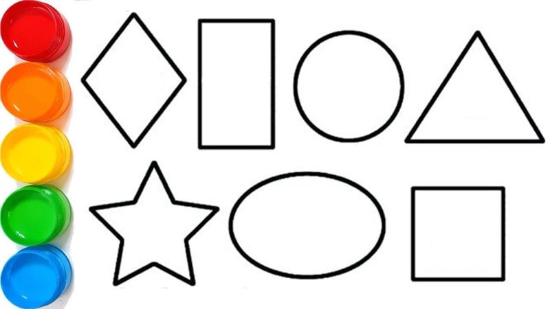 Фигуры для дошкольников