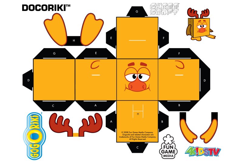 Игрушки из бумаги