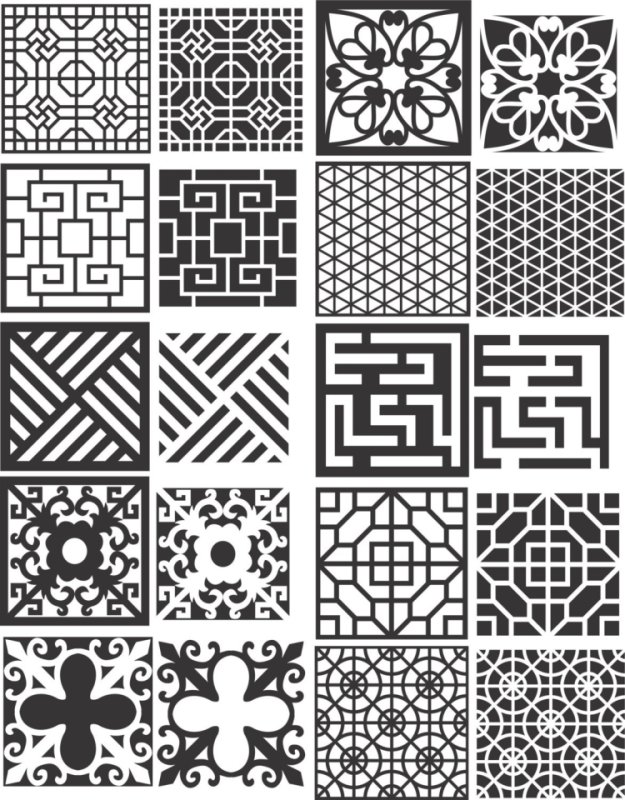 Простой геометрический орнамент