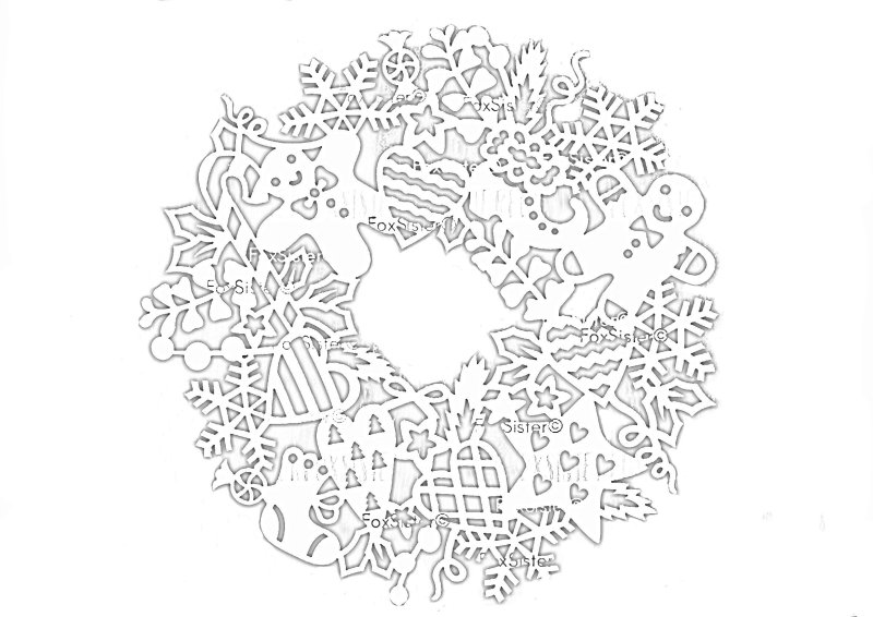 Вытынанки сложные