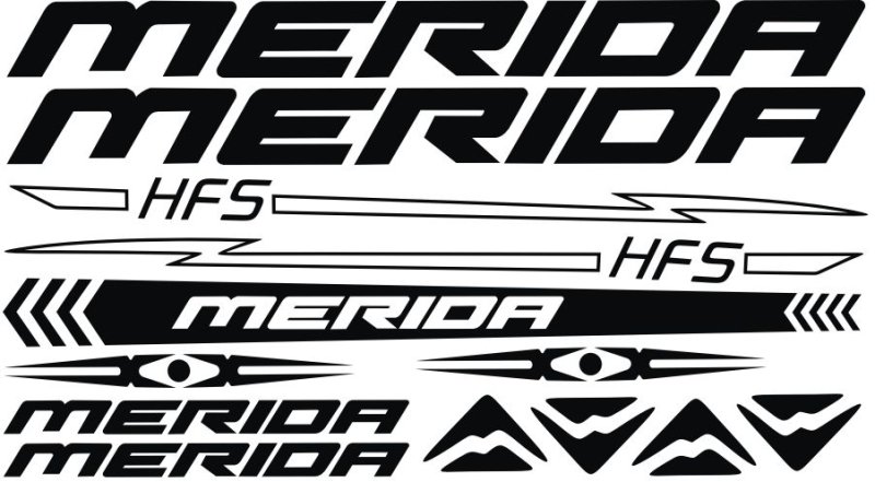 Наклейки на велосипед на раму