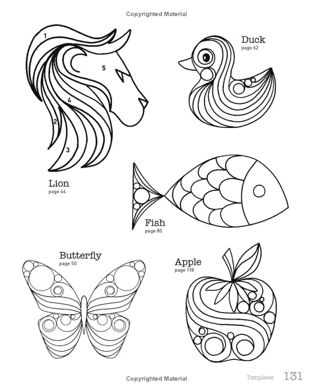 Схемы для квиллинга для начинающих