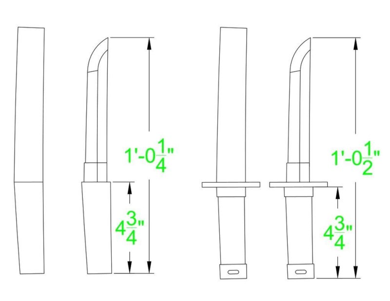 Нож танто из стандофф 2