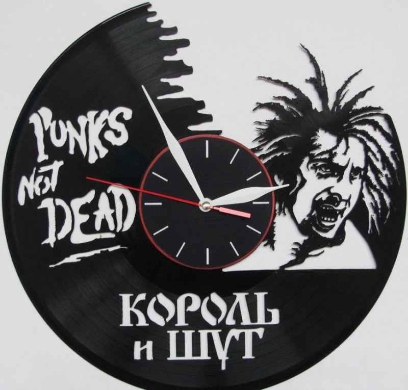 Часы Король и Шут на пластинке