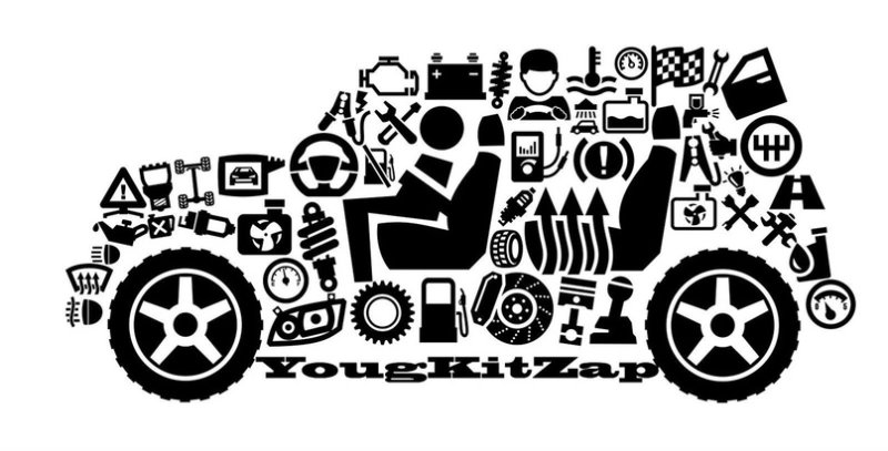 Автозапчасти векторные изображения